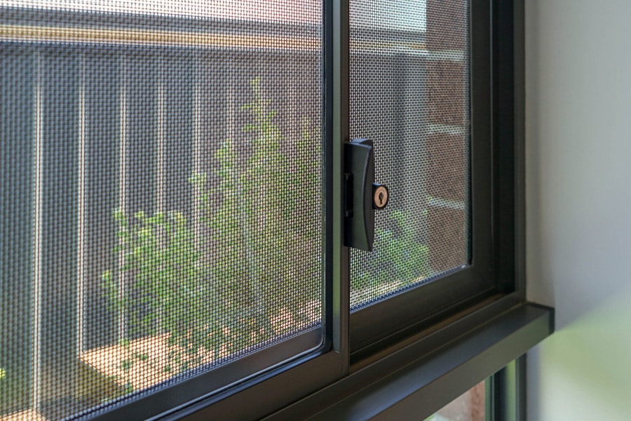 fixed window security screen perth